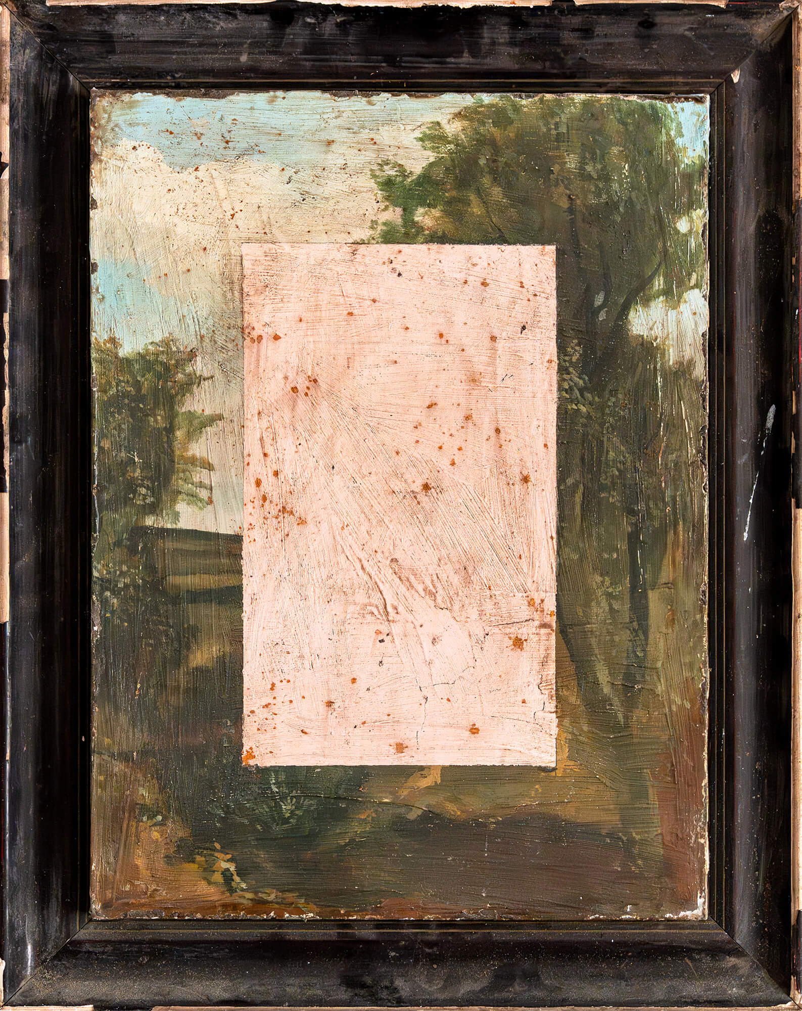 Marco Ferri; Dipinto; Constable; Monocromo;